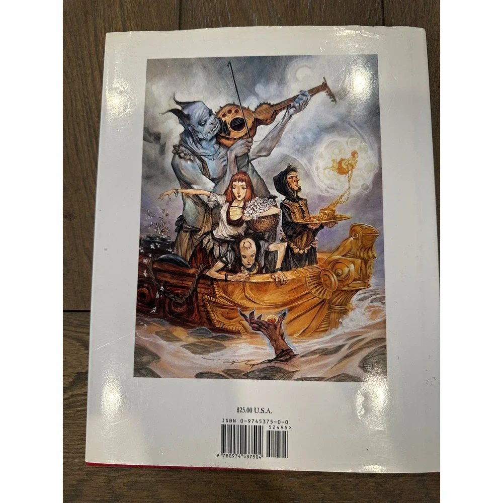 Peter Clarke Mythos Fantastical Drawings and Paintings Art Book Signed